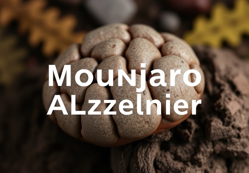 Representação visual de Mounjaro e Alzheimer: Estudo Revela Potencial Surpreendente da Tirzepatida