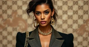 Livia Nunes Brilha na Estreia Inédita de Demna na Gucci em Milão
