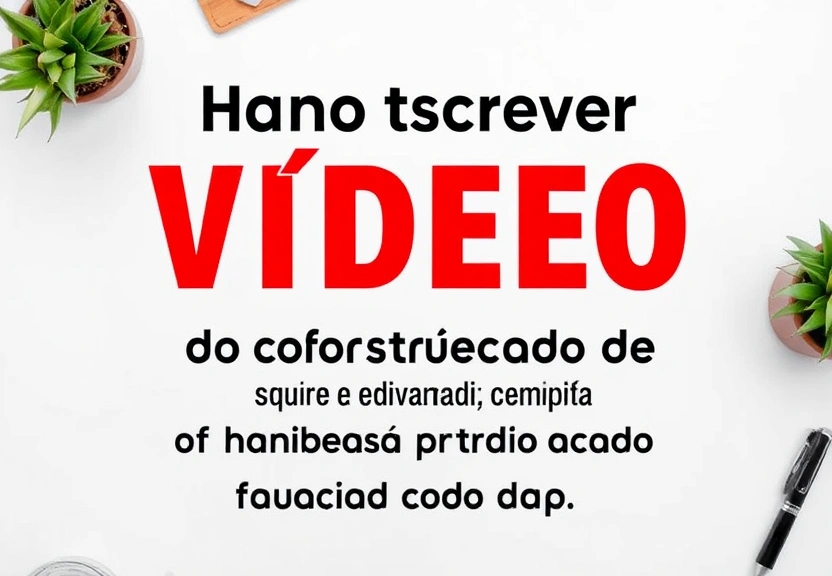 Representação visual de Como transcrever vídeo do YouTube de forma simples e rápida